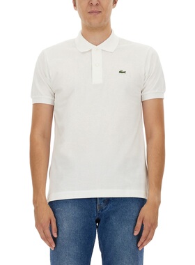 1h可退 LACOSTE 男士POLO衫 1212001 CO 白色 LACOSTE MEN'S 1212