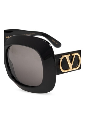 VALENTINO 女士眼镜 VLS180A5900 SS2025 黑色 全框太阳镜