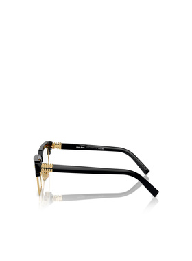 MIU MIU 女士眼镜 MU10ZS1AB08N CO 白色 徽标平光镜