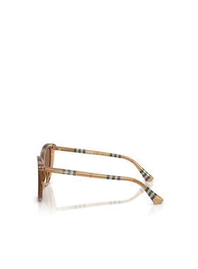 BURBERRY 女士眼镜 BE4457416473 AW2025 棕色 全框太阳镜