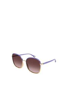 1h可退 CHLOÉ 女士眼镜 CH0031S017 SS2025 花色 全框太阳镜