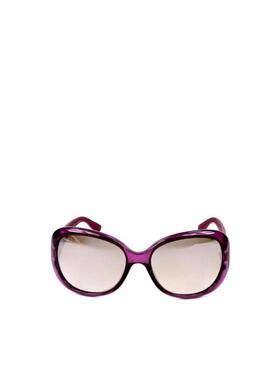 1h可退 GUCCI 女士眼镜 GG3787LWN AW2021 粉红色 徽标细节太阳镜