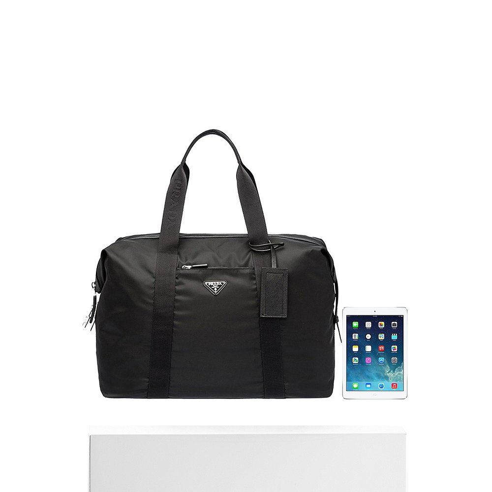 香港直邮prada黑色尼龙男士手提包 天猫国际香港直购男士包袋