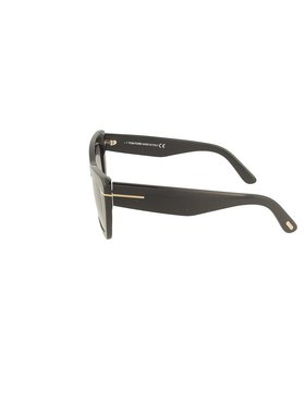 1h可退 TOM FORD 女士太阳镜 FT087101B SS2025 黑色