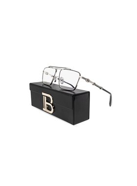 BALMAIN 男士眼镜 BPX149D5600 CO 银色 Prescription Glasses