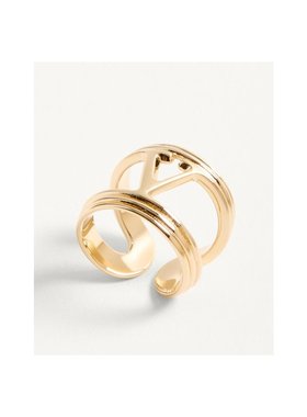 VALENTINO 女士戒指 黄色 WJ0Y59METL01 SS2025配饰