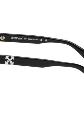 1h可退 潮奢 off-white 男士 黑色夹片式太阳镜 OERI14CC99PLA001