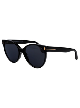 1h可退 TOM FORD 女士太阳镜 FT131101D CO 黑色 TALLULAH-02