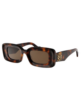 LOEWE 女士眼镜 LW40101I52E CO 棕色 徽标太阳镜