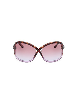 TOM FORD 男士太阳镜 FT106856Z AW2024 粉红色 logo标识太阳镜