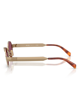 MIU MIU 女士眼镜 MUB51S7OE30Y SS2026 红色 全框太阳镜