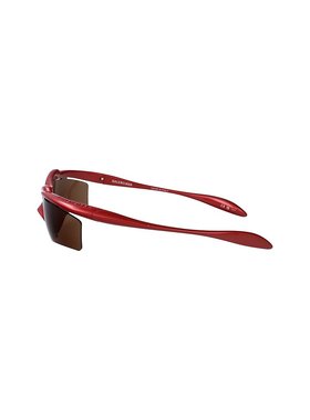 BALENCIAGA 男士太阳镜 BB0420S003 AW2025 红色 Sunglasses