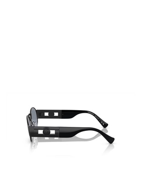 VERSACE 男士太阳镜 VE226412611 SS2024 灰色 椭圆形太阳镜