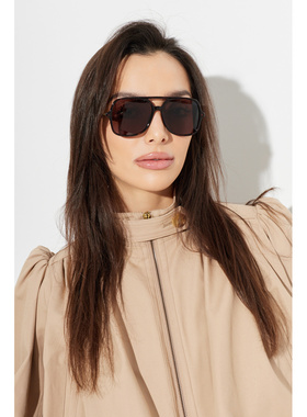 1h可退 CHLOÉ 女士太阳镜 CH0364S0002 CO 棕色 Sunglasses