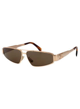 CELINE 女士眼镜 CL40318U28E CO METAL TRIOMPHE 绿色太阳镜