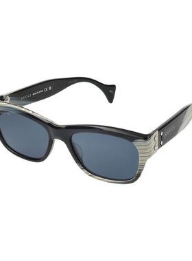 GUCCI 男士眼镜 GG1706S004 AW2024 古驰 蓝色全框太阳镜