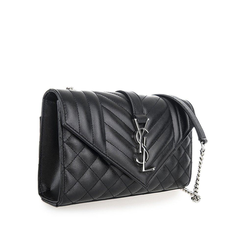 香港直邮圣罗兰黑色女士单肩包 天猫国际香港直购女士包袋