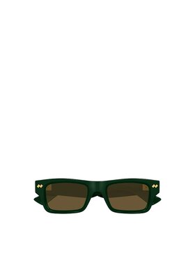 BOTTEGA VENETA 男士太阳镜 BV1351S005 SS2025 绿色