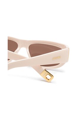 JACQUEMUS 男士太阳镜 JAC2C2SUN130 AW2024 棕色 【付后1h可退】