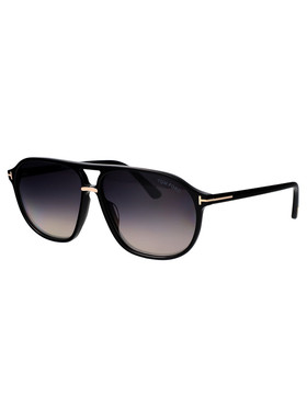 TOM FORD 男士太阳镜 FT102601B AW2025 黑色 徽标太阳镜