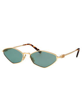 MIU MIU 女士太阳镜 0MU56ZS5AK04M SS2026 金色 0MU 56ZS