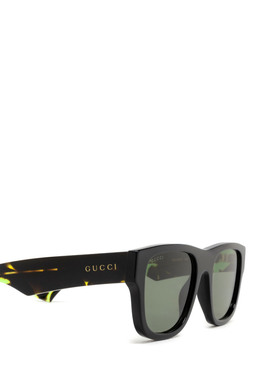 GUCCI 男士太阳镜 GG1427S005 AW2023 绿色 GG1427S古驰