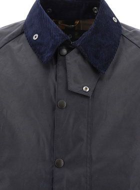 1h可退 Barbour 男士夹克 MWX0017NY91 CO 蓝色 BARBOUR MEN'S MW