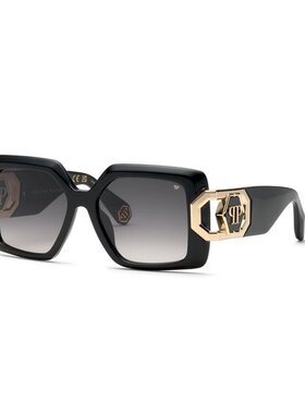 PHILIPP PLEIN 女士太阳镜 SPP1590700 CO 黑色 【付后1h可退】