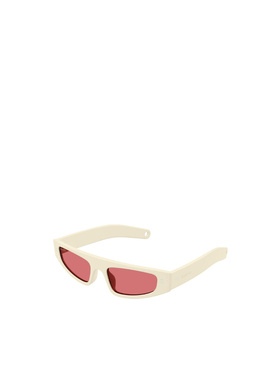 1h可退 GUCCI 女士眼镜 GG1634S005 SS2025 花色 几何框太阳镜