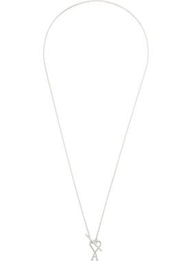 潮奢 Ami Paris 男士 Ami de Coeur Chain 项链 UJW916361900ARGE