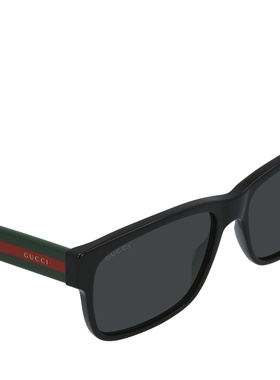 GUCCI 女士眼镜 GG0340S006 CO 黑色古驰太阳镜