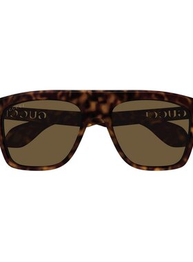 1h可退 GUCCI 男士太阳镜 GG1570S002 SS2025 黑色 GG1570S古驰