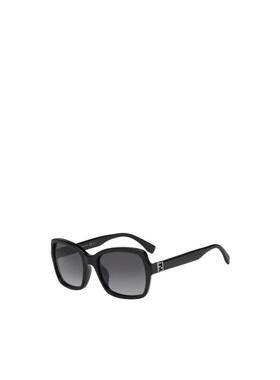 1h可退 FENDI 女士眼镜 FF0007SD28 AW2021 黑色太阳镜