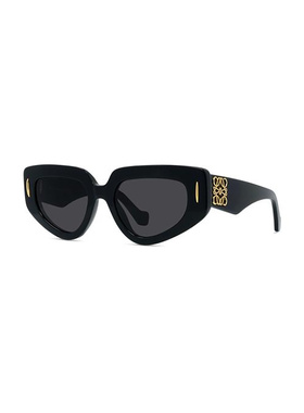LOEWE 女士太阳镜 LW40160I01A SS2026 黑色