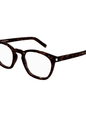 SAINT LAURENT 男士眼镜 SL28OPT007 AW2025 黑色