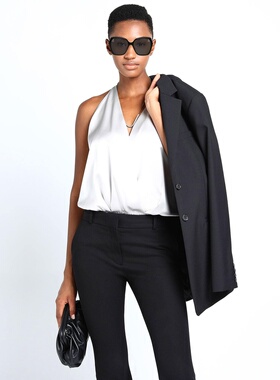 1h可退 潮奢 Jimmy Choo 周仰杰 女士 太阳眼镜 black黑色 舒适时