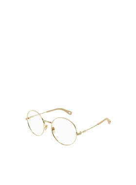 CHLOÉ 女士眼镜 CH0179O00002 AW2025 白色 徽标平光镜