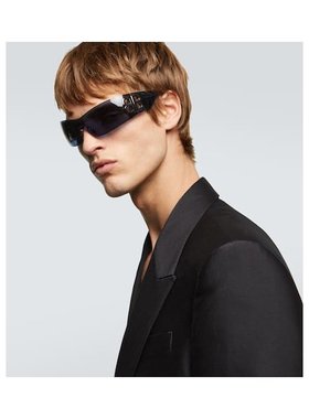 1h可退 潮奢 Balenciaga 巴黎世家 男士 Bossy 防护罩太阳眼镜