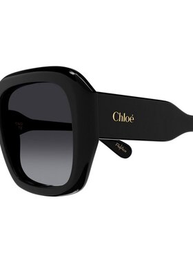 1h可退 CHLOÉ 女士眼镜 CH0310S001 SS2026 黑色 全框太阳镜
