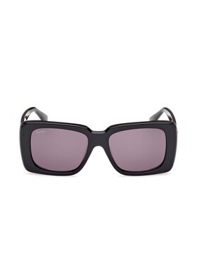 1h可退 MAX MARA 女士眼镜 MM009101A CO 黑色 徽标太阳镜