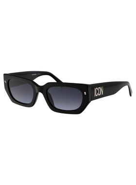 DSQUARED2 女士太阳镜 ICON0017S807 AW2025 黑色 ICON 0017/S