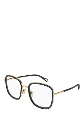 CHLOÉ 女士眼镜 CH0373O001 SS2026 黑色 全框平光镜