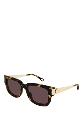 CHLOÉ 女士眼镜 CH0351S003 SS2026 棕色 全框太阳镜