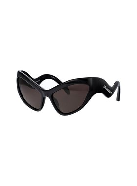 BALENCIAGA 女士眼镜 BB0319S001 SS2025 黑色巴黎世家