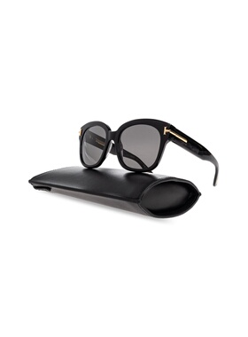 TOM FORD 女士太阳镜 FT123505501A CO 黑色 Sunglasses