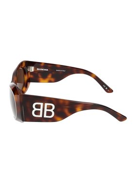 BALENCIAGA 女士眼镜 BB0394S002 SS2025 花色 Balenciaga Sungla