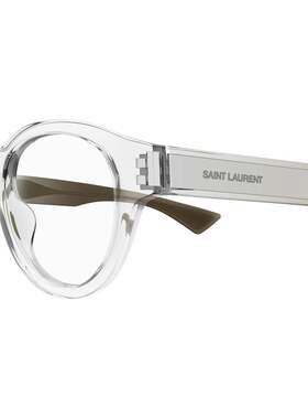 SAINT LAURENT 男士眼镜 SL792003 SS2025 白色 全框平光镜