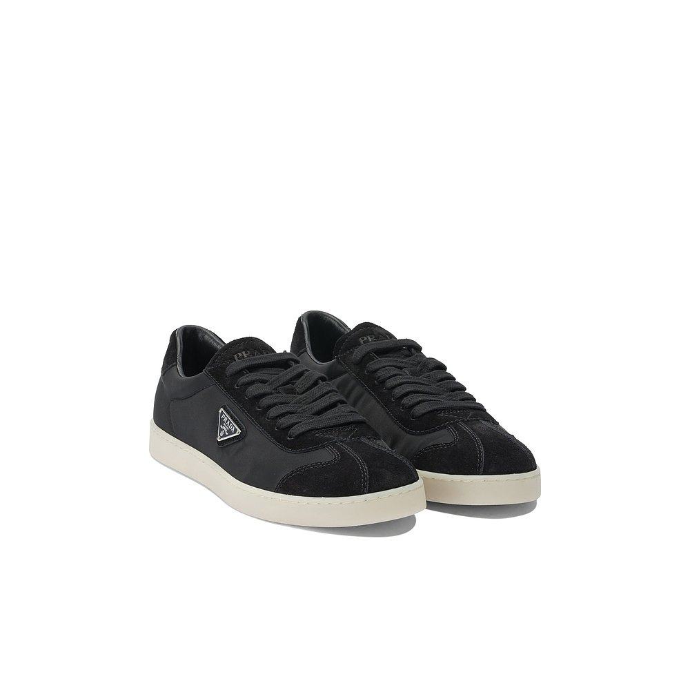 PRADA 男士运动鞋 2EE454D7CF0632FG000 AW2025 黑色 - 图0