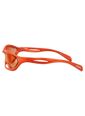 PRADA 女士太阳镜 0PRA23S15V50H SS2025 红色 0PR A23S