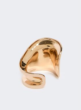 MAX MARA 女士戒指 4751116106001 SS2026 金色 不对称手镯